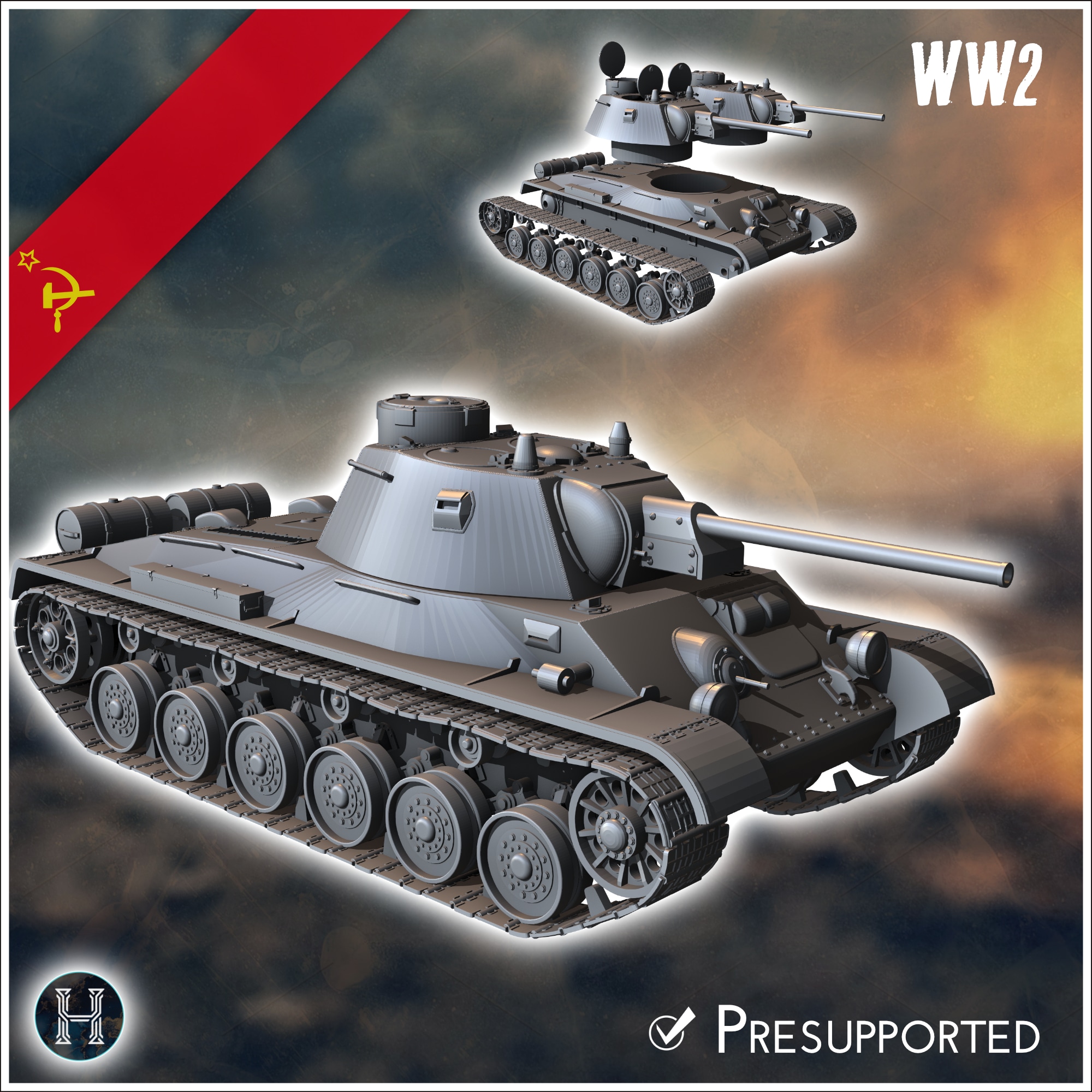 T-34M A-43 - Soviet army WW2 Second World East front Ostfront RPG Mini Hobby